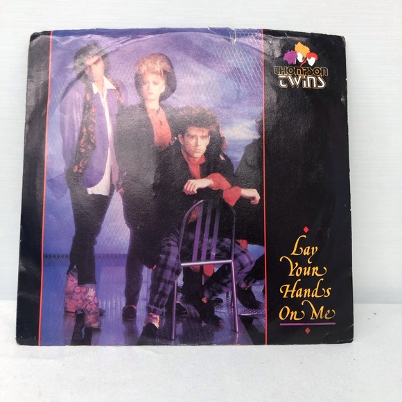 Thompson Twins 45 Record Lay Your Hands On Me - Picture 5 of 12